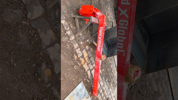 Heavy Duty 1 Hydraulic Cylinder Post Hole Digger Tractor Attachment Machine  #digger #auger #tractor