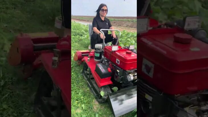 One machine is multi-use and saves time, labor and labor. Orchard greenhouse management rotary t