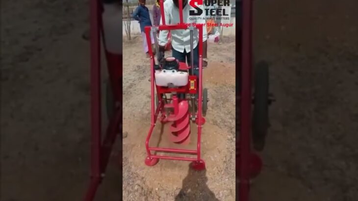 Post Hole Digger | Earth Auger Machine | Farming & Fencing Hole Digger