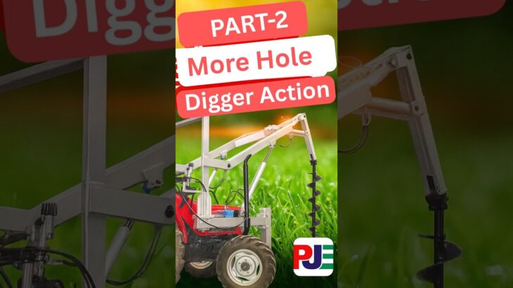 Post Hole Digger Machine in Action! | Easy Digging for DIY (Part-2)