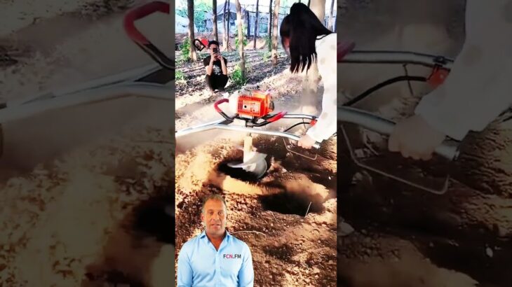 #fcnfm #bulgaria The Benefits of Using a Hole Digger for Agricultural Projects