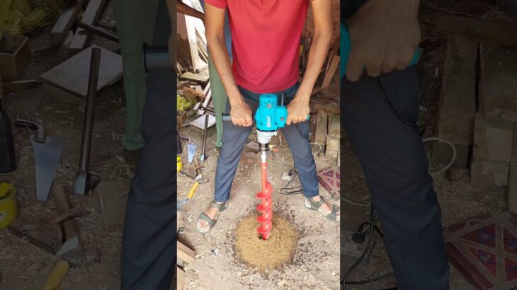 कोर कटिंग मशीन को ही बना दिया खड्डा खोदने वाली मशीन #hitenci #construction