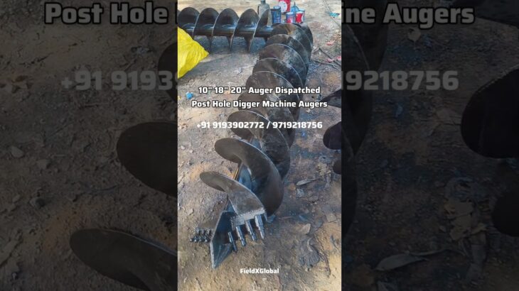 Auger Manufacturer Post Hole Digger #auger #augerdrillingmachine #drillingmachine #yt #digger