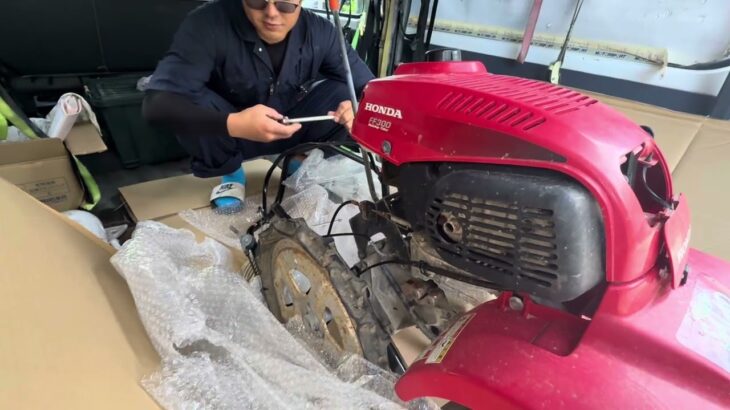 ［家庭菜園］　宗ちゃんの古民家　耕運機を買ってみました♪  #耕運機　#管理機　#ホンダサラダFF300 #宗ちゃんの古民家