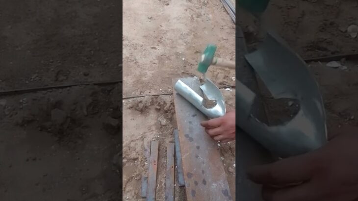 Hole post digger Earth auger fabrication works in Rajasthan India jugaad Earth gaddha khodne ki mach