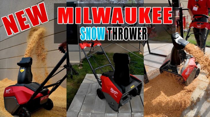 NEW Milwaukee M18 FUEL Snow Blower