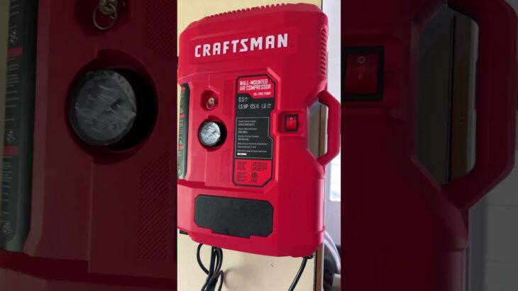 No way! Craftsman Wall-Mountable & Portable Air Compressor #deals #craftsman #letsgo