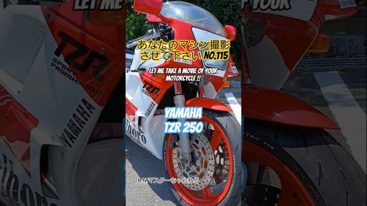 あなたのマシン撮影させて下さい No.115  YAMAHA TZR250