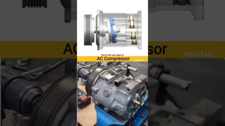 One of the new types of AC Compressor #trending #trendingshort #short #accompressor #compressor