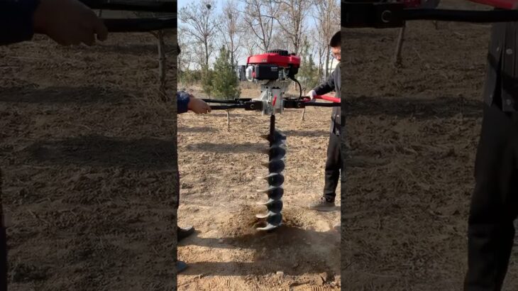 Portable Wholesale Earth Auger Ground Drill Detachable Hole Digger Machine Auger