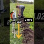 Stihl TS700 80 how to run a cable through the ground without digging #ideas #stihl