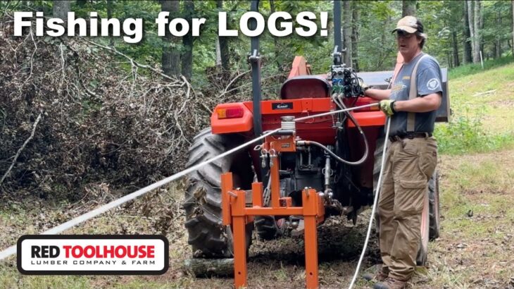 Using Norwood’s Hydraulic Skid-Winch to Safely Pull Trees from the Woods