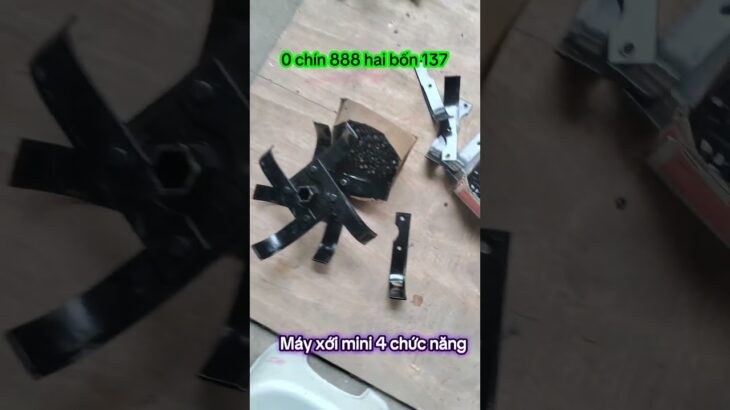 Máy xới đất mini 30kg trục 23 ngâm nhớt.#máyxớiđất #trongrau #làmvườn #mayvunngo #maylenluong #lamco