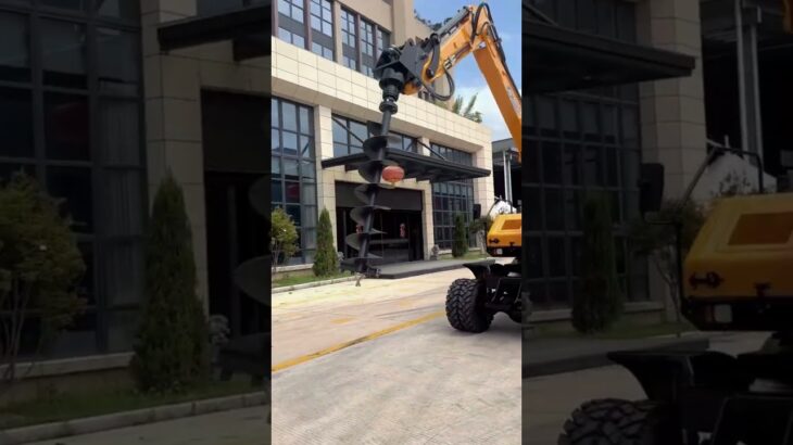The performance of JG hole digger is “fully maximized”!