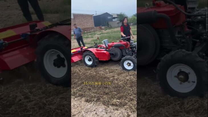 #35HP Rotary Tiller#partialseatsmallfourwheels#agriculturalmachinery#farming #subscribe #agriculture
