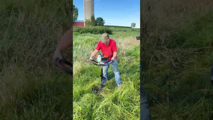 Digging Made Easy! Watch the VEVOR Post Hole Digger Tear Through Tough Terrain 💪