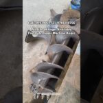 Heavy Duty Auger Manufacturer FieldXGlobal | All Size of Post Hole Digger Auger #auger #digger #jcb