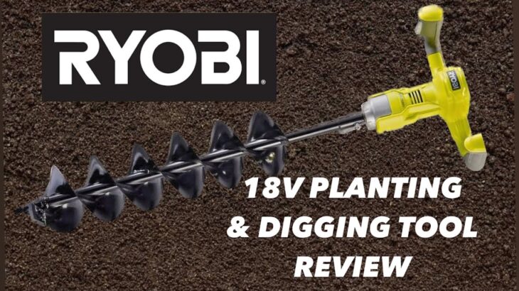 Ryobi +one Brushless Digger and Planter tool review