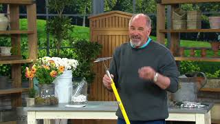 Spear Head Lightweight Fiberglass and Stainless Steel Garden Hoe on QVC