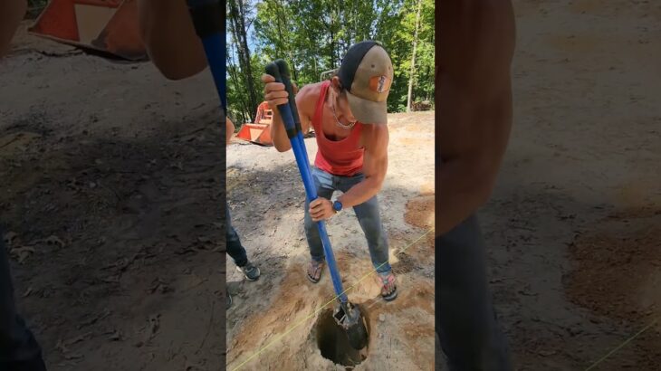 When your post hole digger stops working