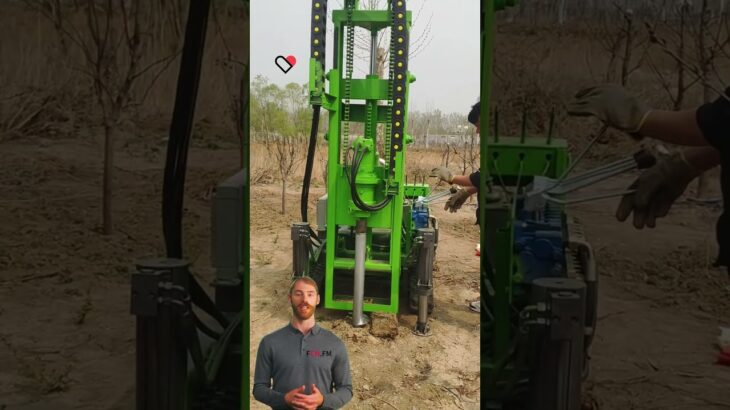#fcnfm #machine Augmenting Excavation: Exploring the Benefits of Earth Auger Technology