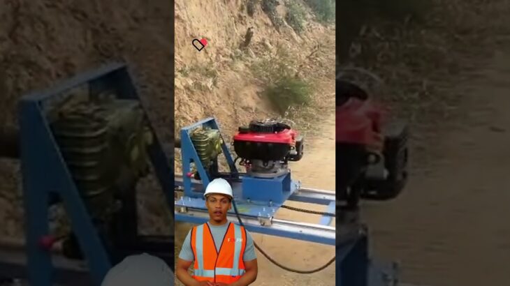 Horizontal automatic mobile digging machine #fcnfm #youtubeshorts #digging #shorts