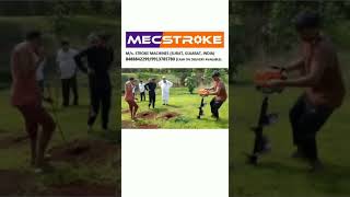 MECSTROKE Brand Heavy Duty Petrol Operated Earth Auger 68cc 2stroke