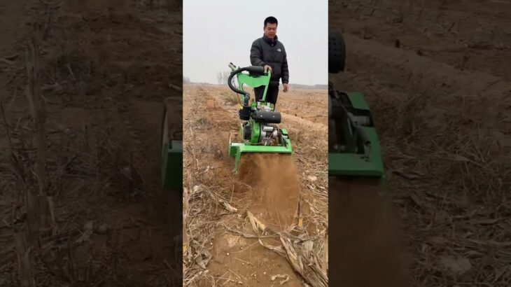 MiniTiller Rotary Tiller Four Wheel Drive Mini Tiller weeder