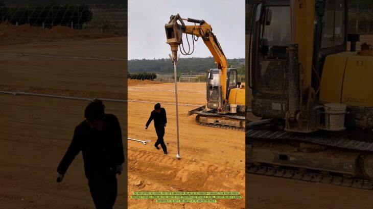 基礎工事のための掘削：建設のための地盤整備