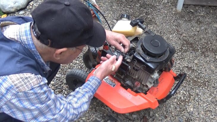 耕運機突然のエンジントラブル、回転が上がったその原因とは？・・・意外だった。