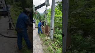 パーカッションドリル掘削